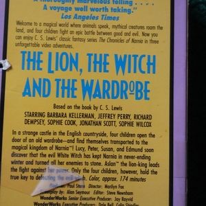Video:  The Lion, The Witch and The Wardrobe.